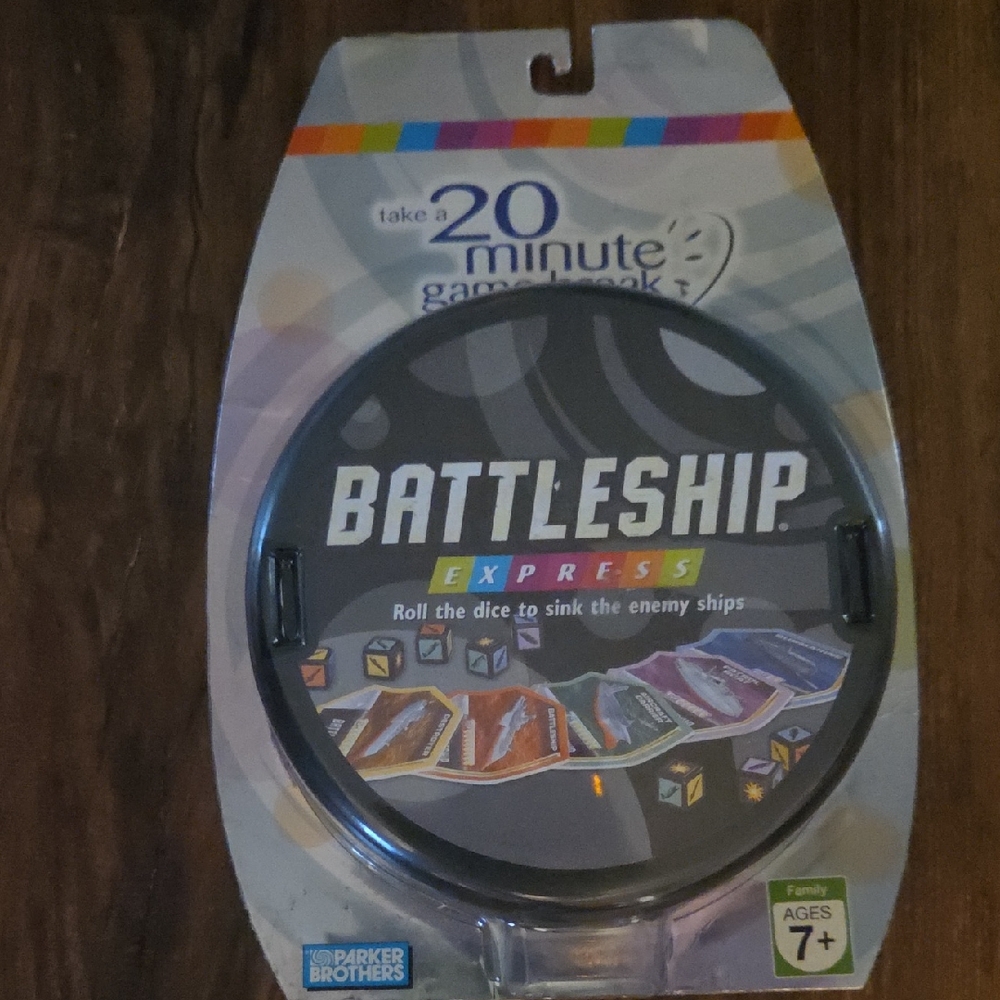 Battleship Express Game Travel Dice/cards/electronic Battle Ship